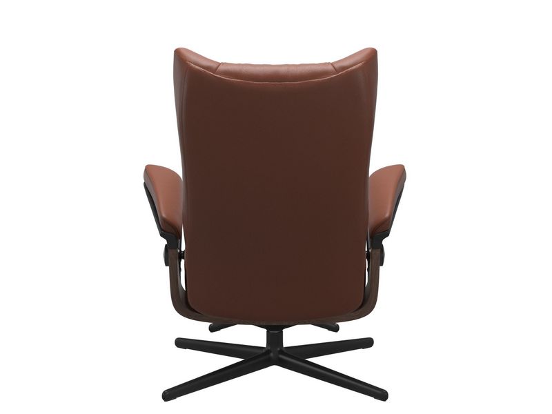 Stressless Wing (M) Cross Chair with Ottoman 