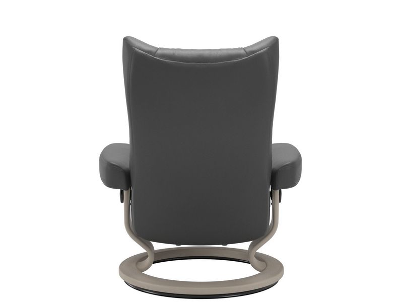 Stressless Wing (M) Classic Chair with Footstool 