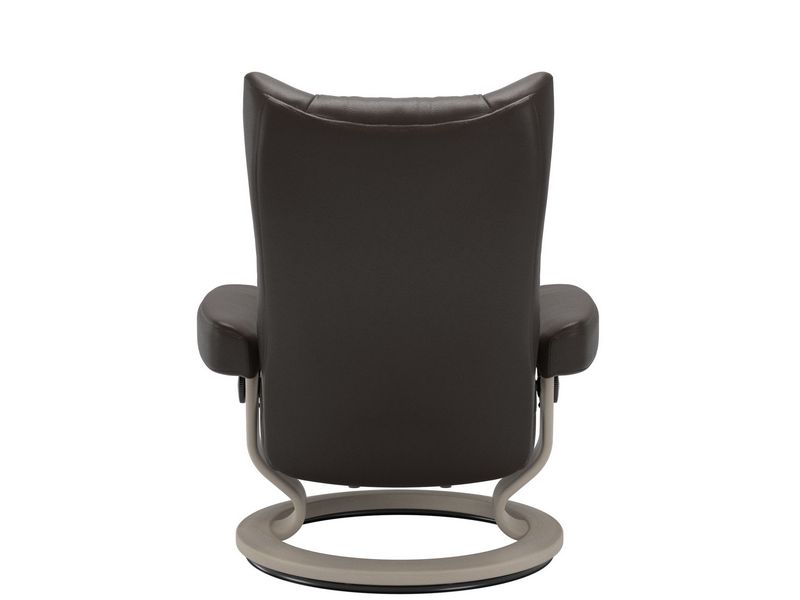 Stressless Wing (M) Classic Chair with Footstool 