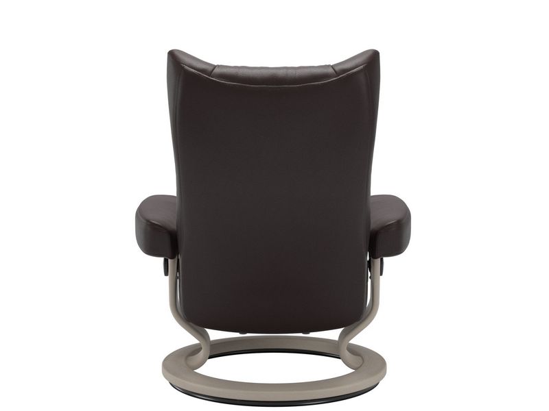 Stressless Wing (M) Classic Chair with Footstool 