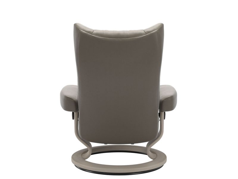 Stressless Wing (M) Classic Chair with Footstool 