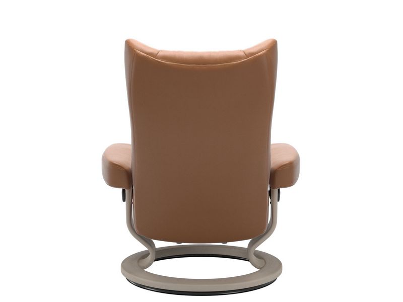 Stressless Wing (M) Classic Chair with Footstool 