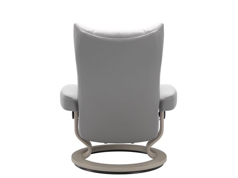 Stressless Wing (M) Classic Chair with Footstool 