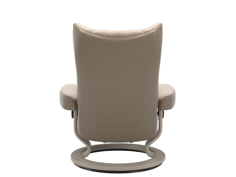 Stressless Wing (M) Classic Chair with Footstool 