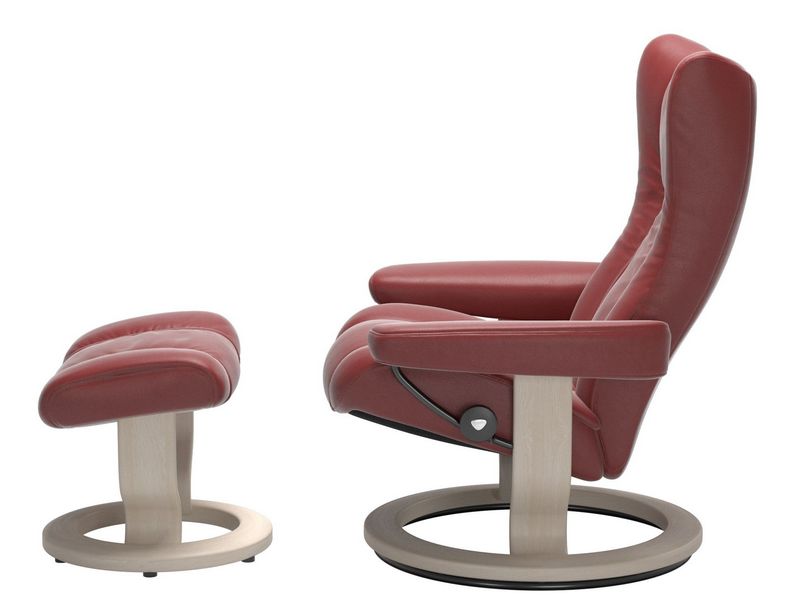 Stressless Wing (M) Classic Chair with Footstool 