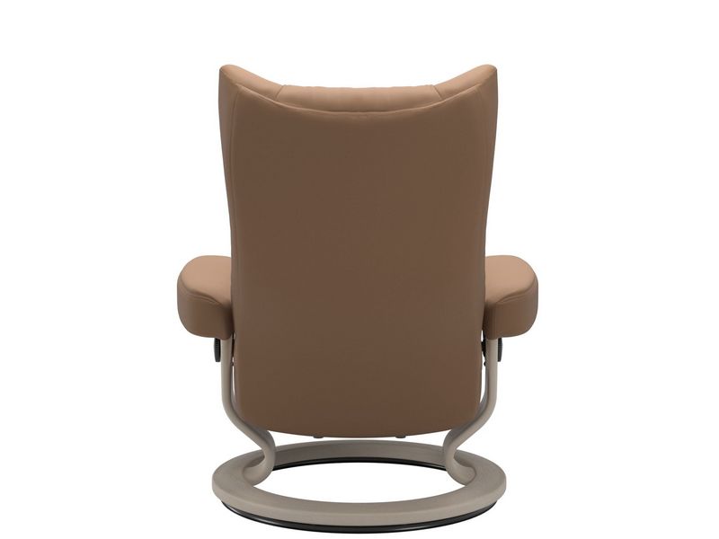 Stressless Wing (M) Classic Chair with Footstool 