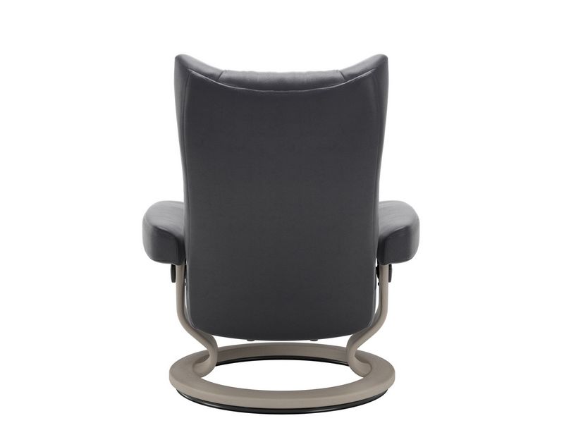 Stressless Wing (M) Classic Chair with Footstool 