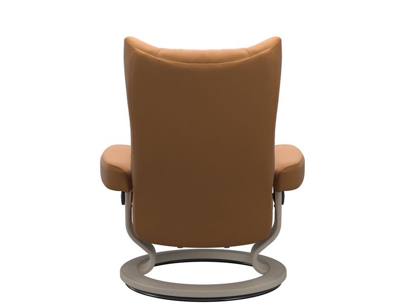 Stressless Wing (M) Classic Chair with Footstool 