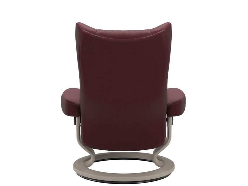 Stressless Wing (M) Classic Chair with Footstool 