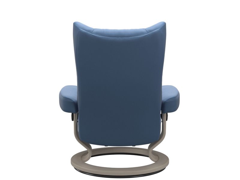 Stressless Wing (M) Classic Chair with Footstool 