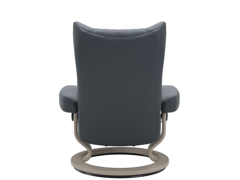 Stressless Wing (M) Classic Chair with Footstool 