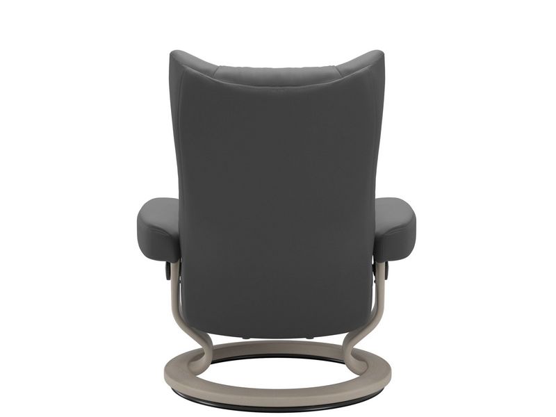 Stressless Wing (M) Classic Chair with Footstool 