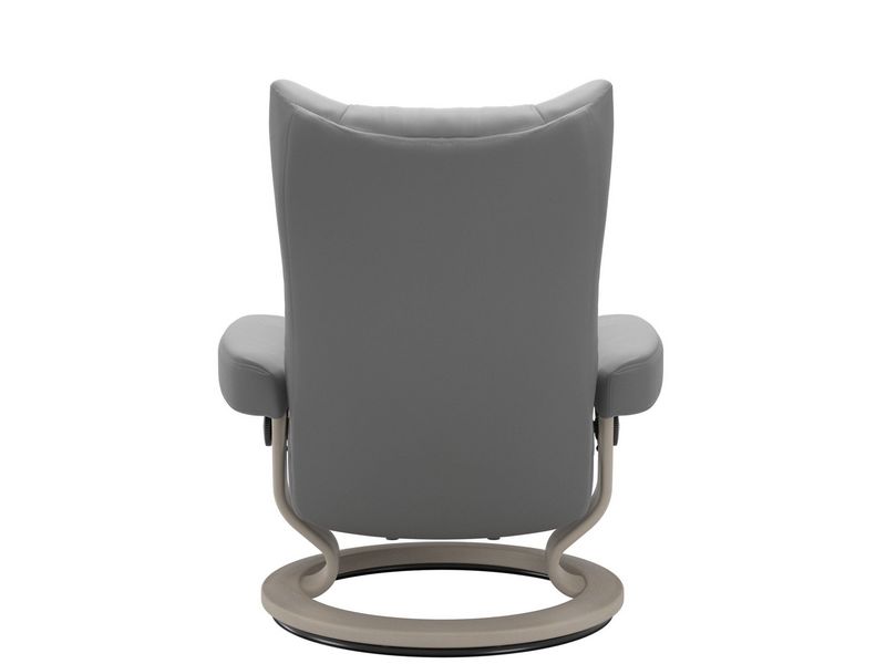 Stressless Wing (M) Classic Chair with Footstool 