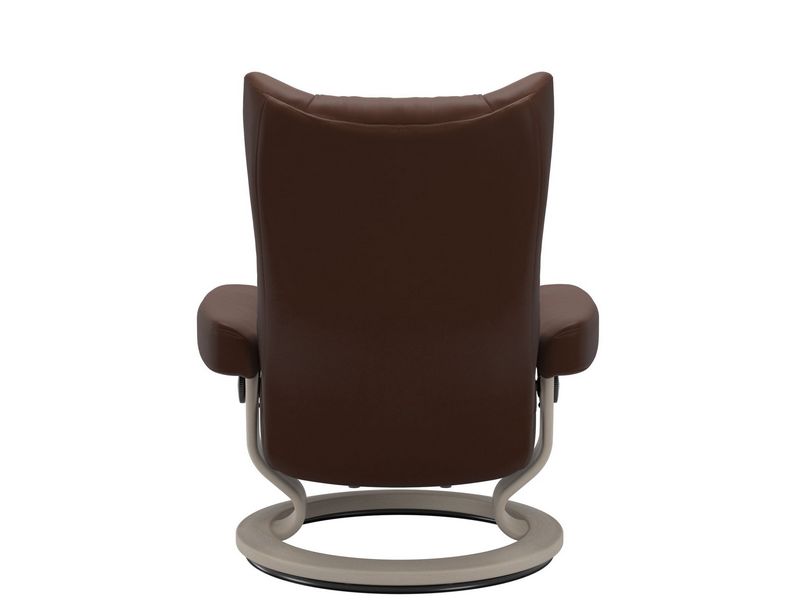 Stressless Wing (M) Classic Chair with Footstool 