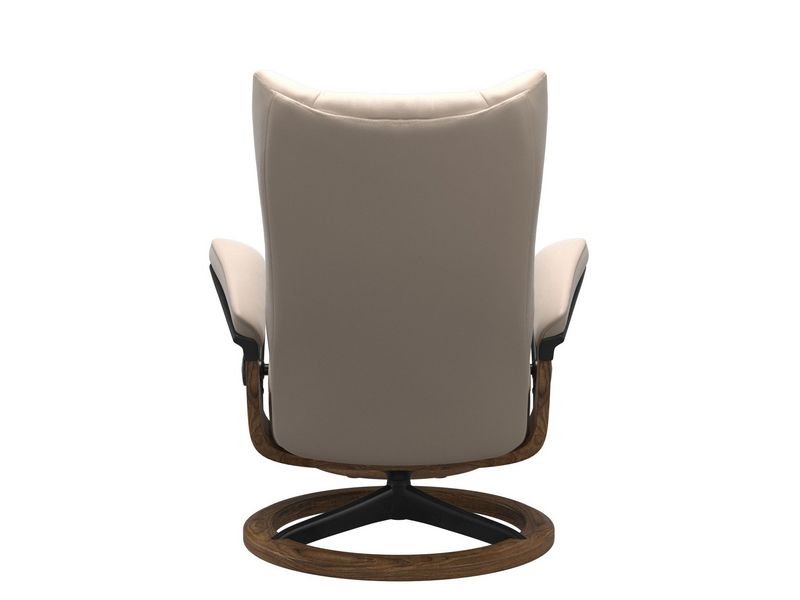 Stressless Wing (M) Signature Chair with Footstool 