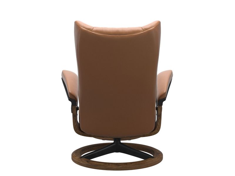 Stressless Wing (M) Signature Chair with Footstool 