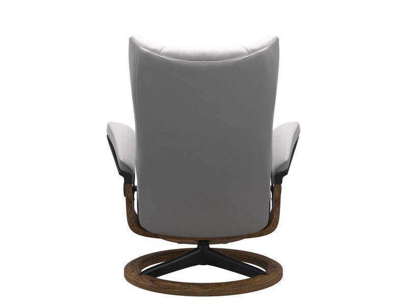 Stressless Wing (M) Signature Chair with Footstool 