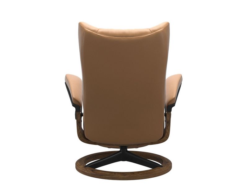 Stressless Wing (M) Signature Chair with Footstool 