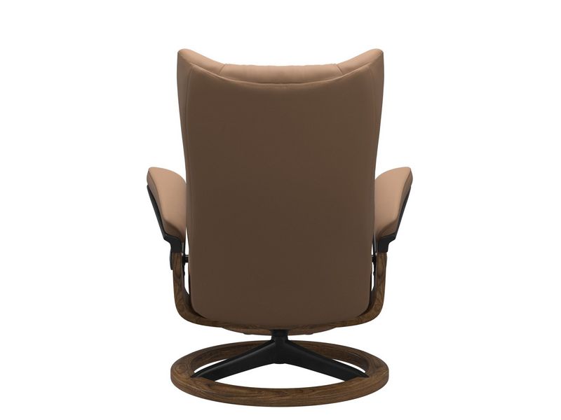 Stressless Wing (M) Signature Chair with Footstool 