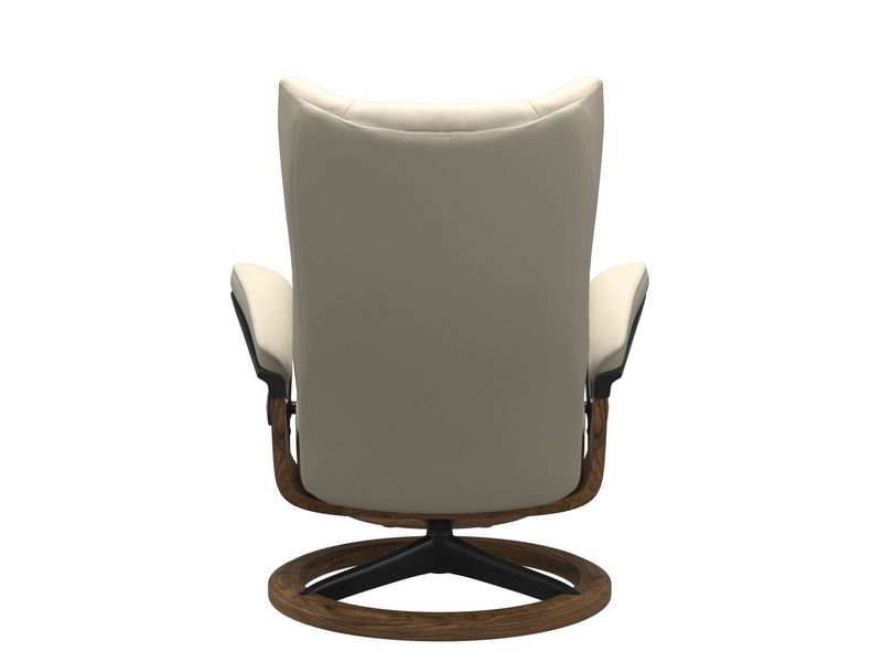 Stressless Wing (M) Signature Chair with Footstool 