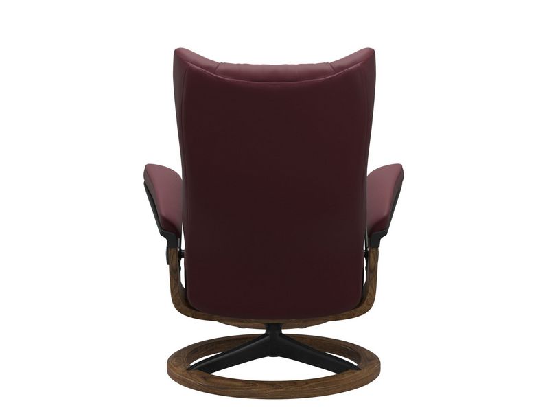 Stressless Wing (M) Signature Chair with Footstool 