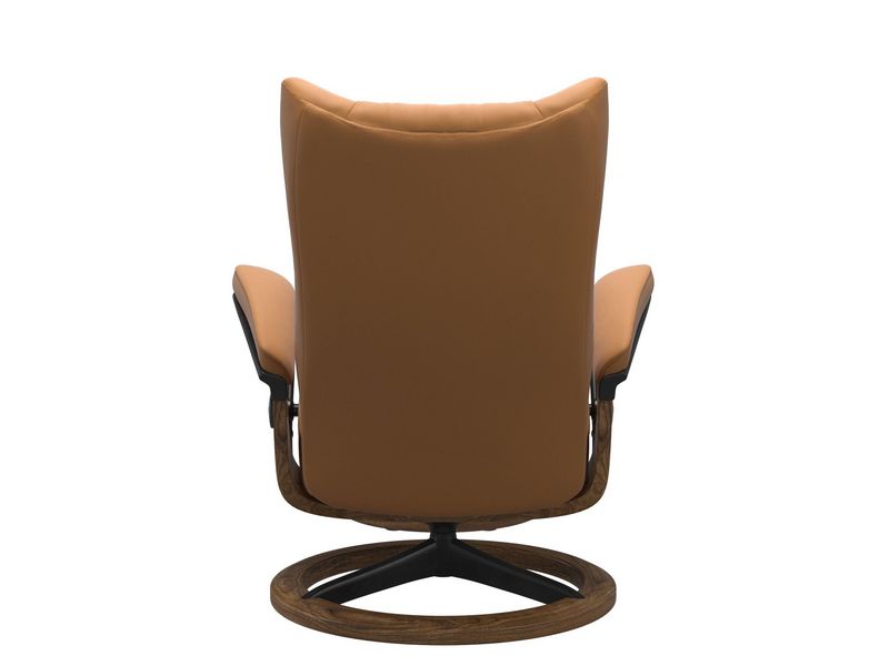 Stressless Wing (M) Signature Chair with Footstool 