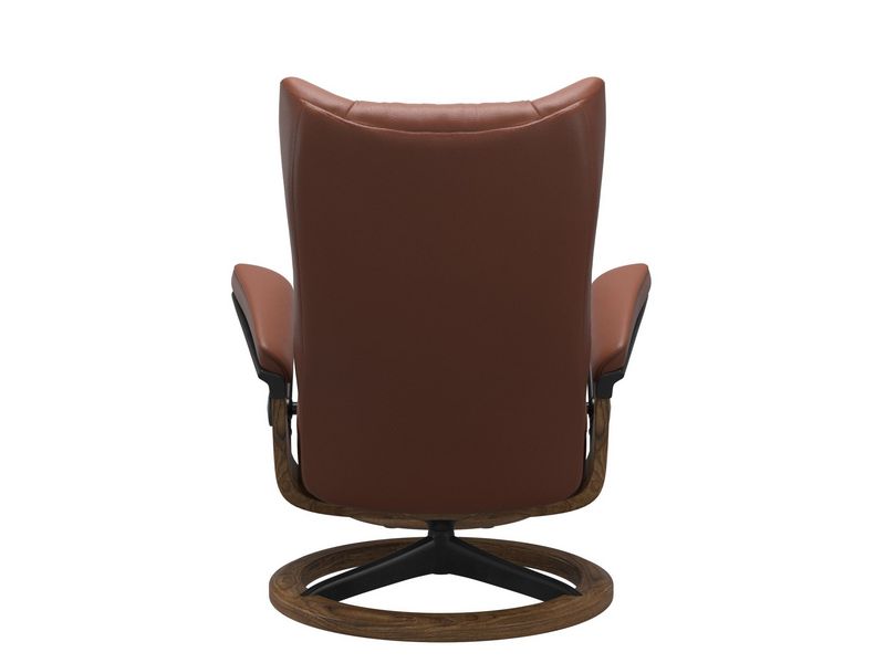 Stressless Wing (M) Signature Chair with Footstool 
