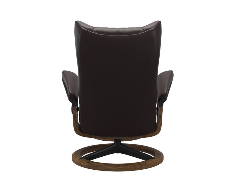 Stressless Wing (M) Signature Chair with Footstool 