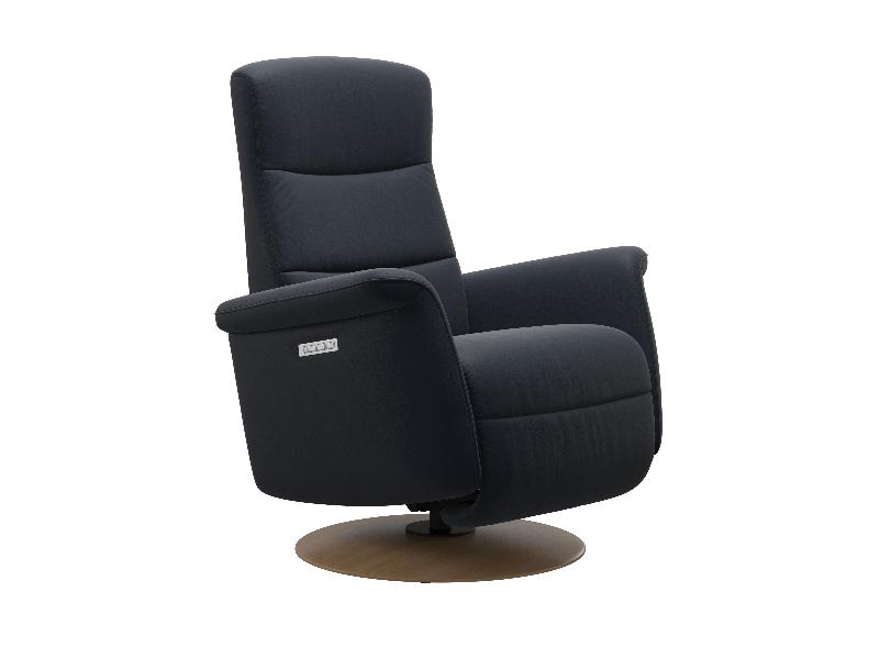 Stressless Mike (M) Power with Moon Wood Base 
