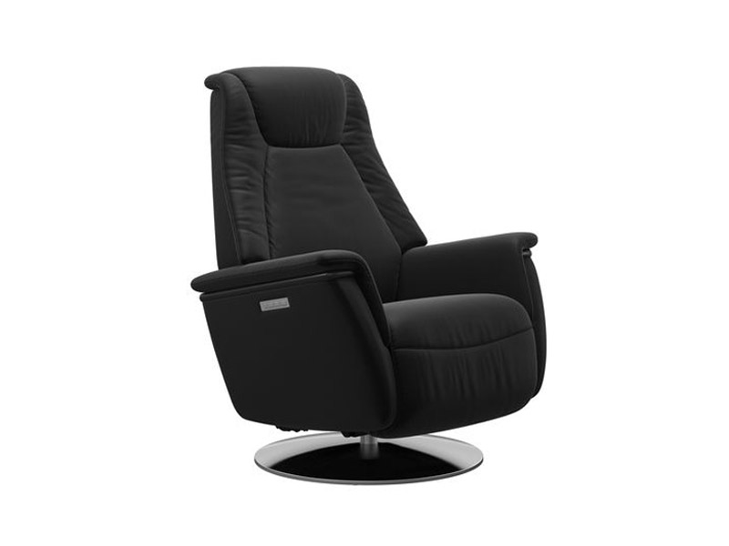 Stressless Max (M) Power with Moon Steel Base 