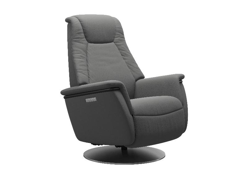 Stressless Max (M) Power with Moon Steel Base 