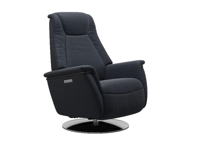 Stressless Max (M) Power with Moon Steel Base 