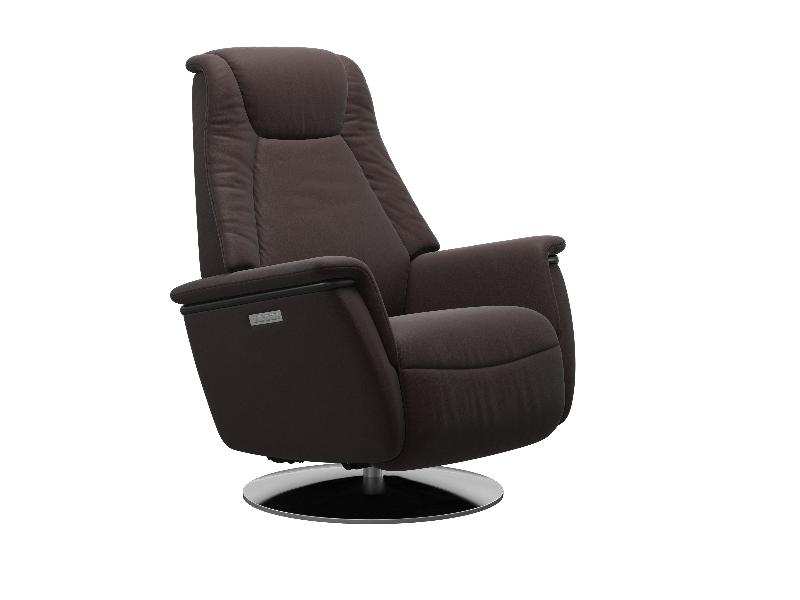 Stressless Max (M) Power with Moon Steel Base 