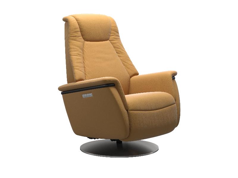 Stressless Max (M) Power with Moon Steel Base 