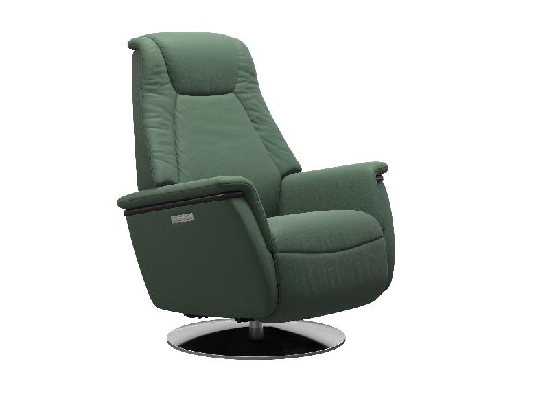Stressless Max (M) Power with Moon Steel Base 