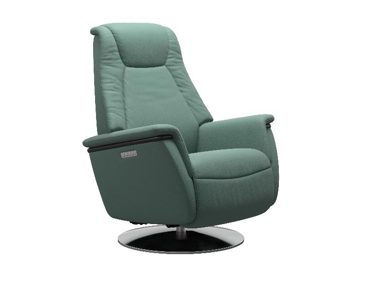 Stressless Max (M) Power with Moon Steel Base 