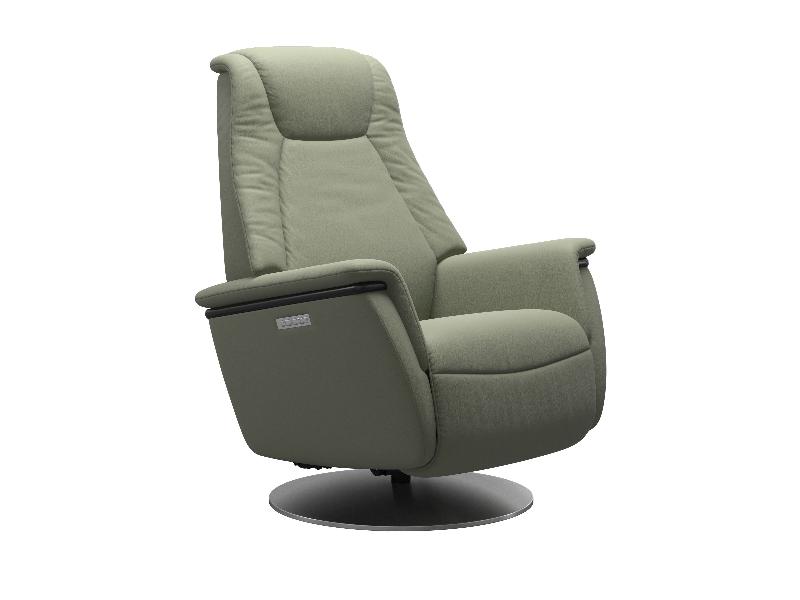 Stressless Max (M) Power with Moon Steel Base 