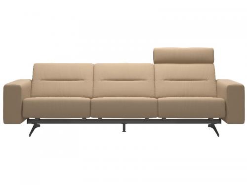 Stressless Stella 3 Seater with 1 Headrest 
