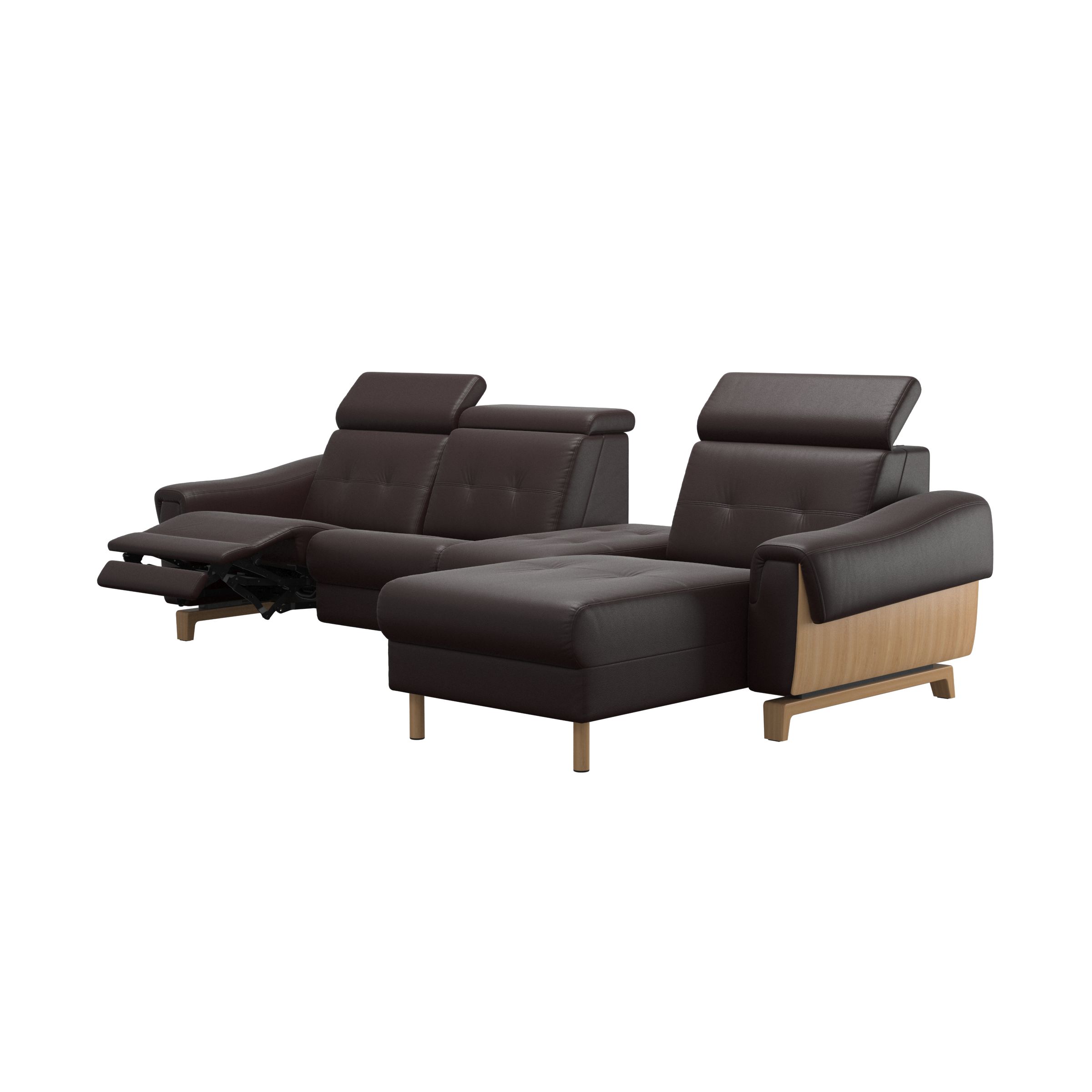 Stressless Anna A3 2 seater PMCenter with Long Seat (M) Manual