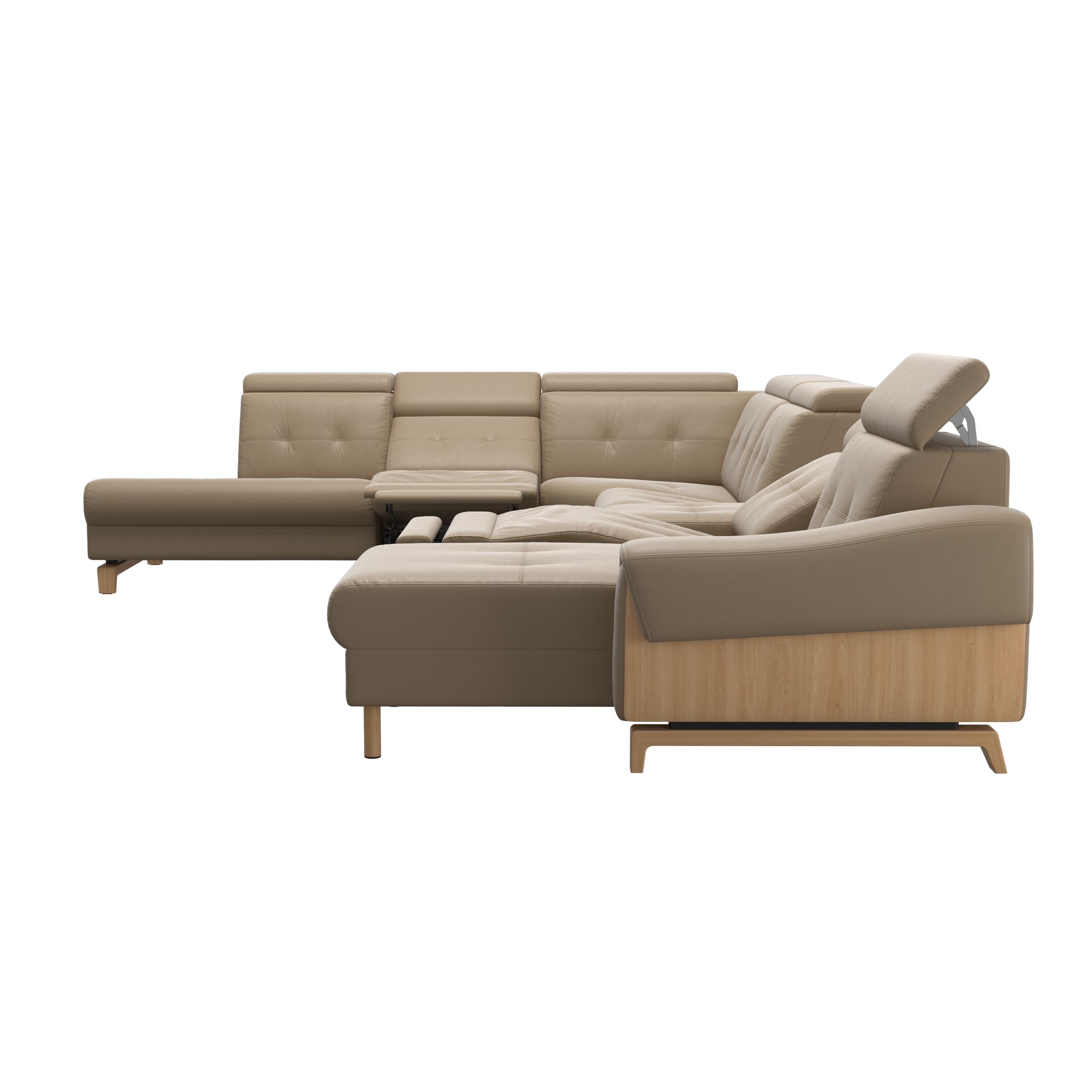 Stressless Anna A3 EndBack left PCMcenterP Long Seat (M) Manual