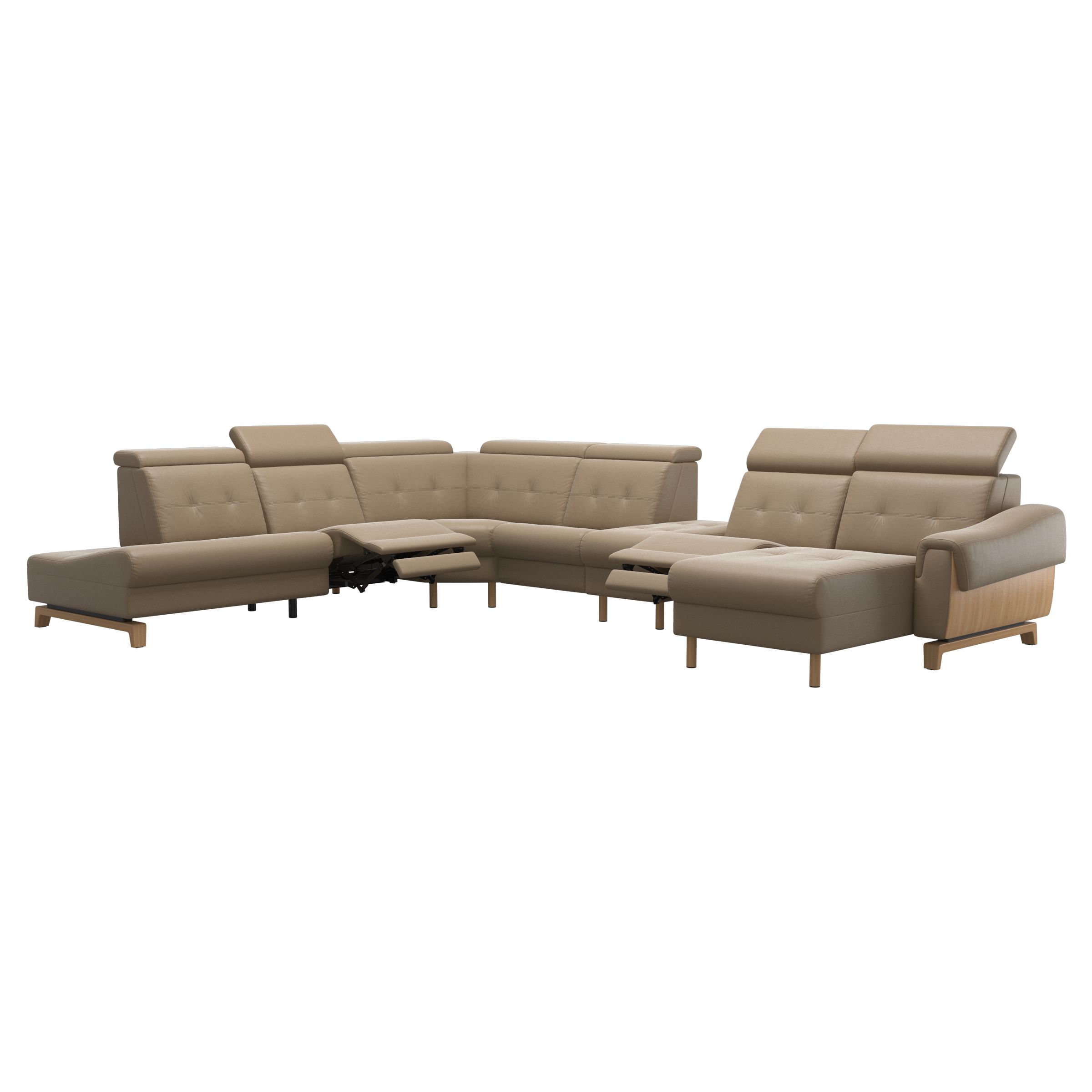 Stressless Anna A3 EndBack left PCMcenterP Long Seat (M) Manual
