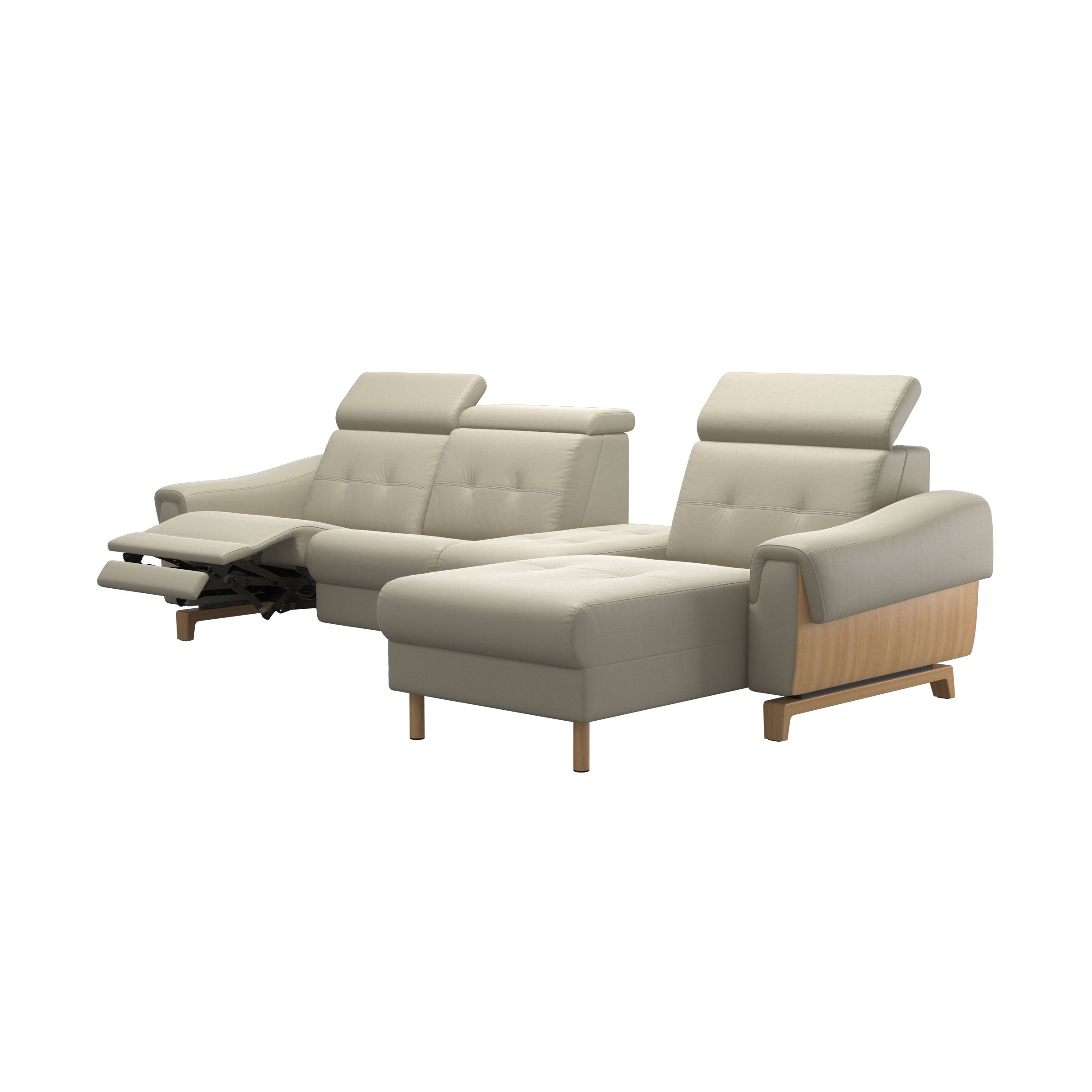 Stressless Anna A3 2 seater PMCenter with Long Seat (M) Manual