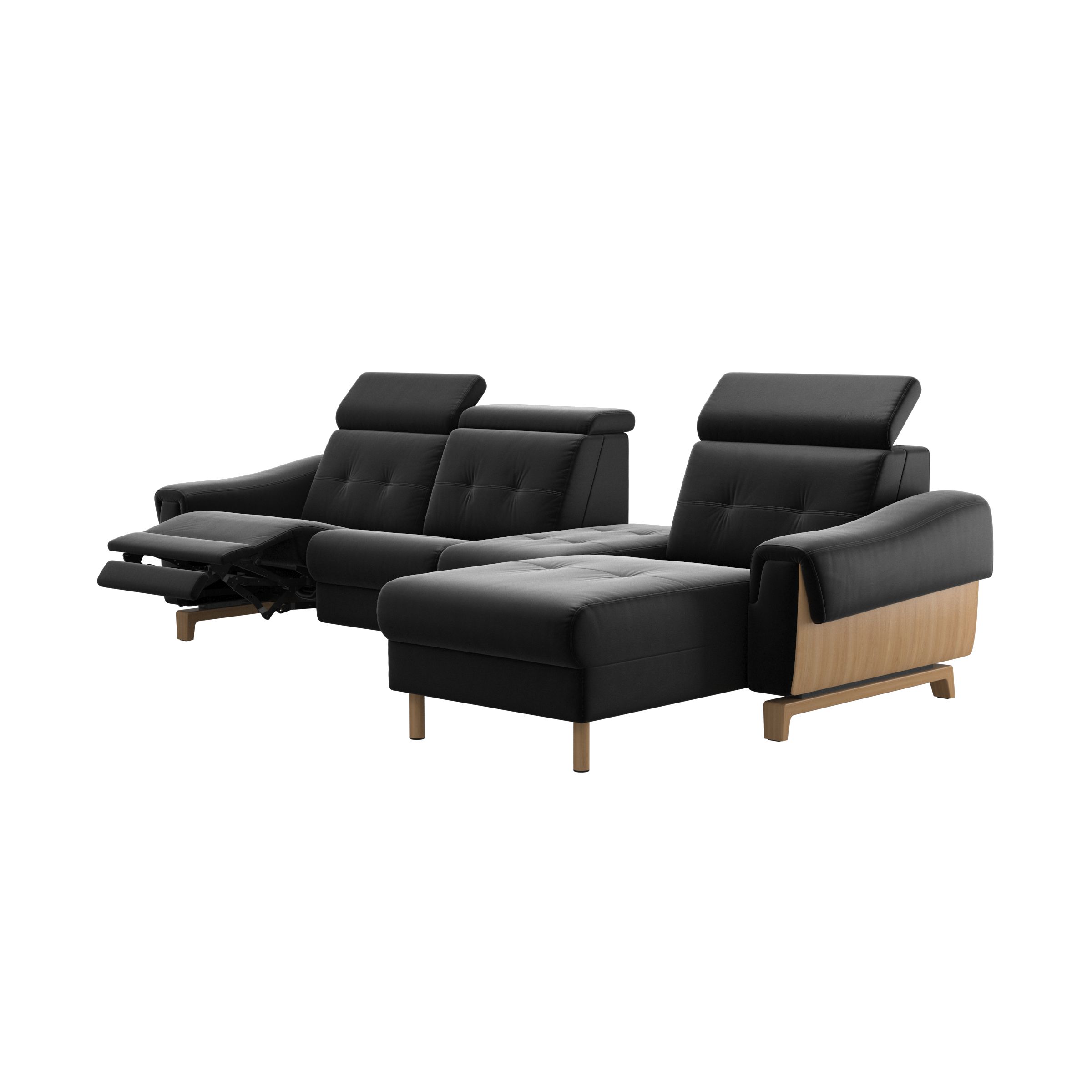 Stressless Anna A3 2 seater PMCenter with Long Seat (M) Manual