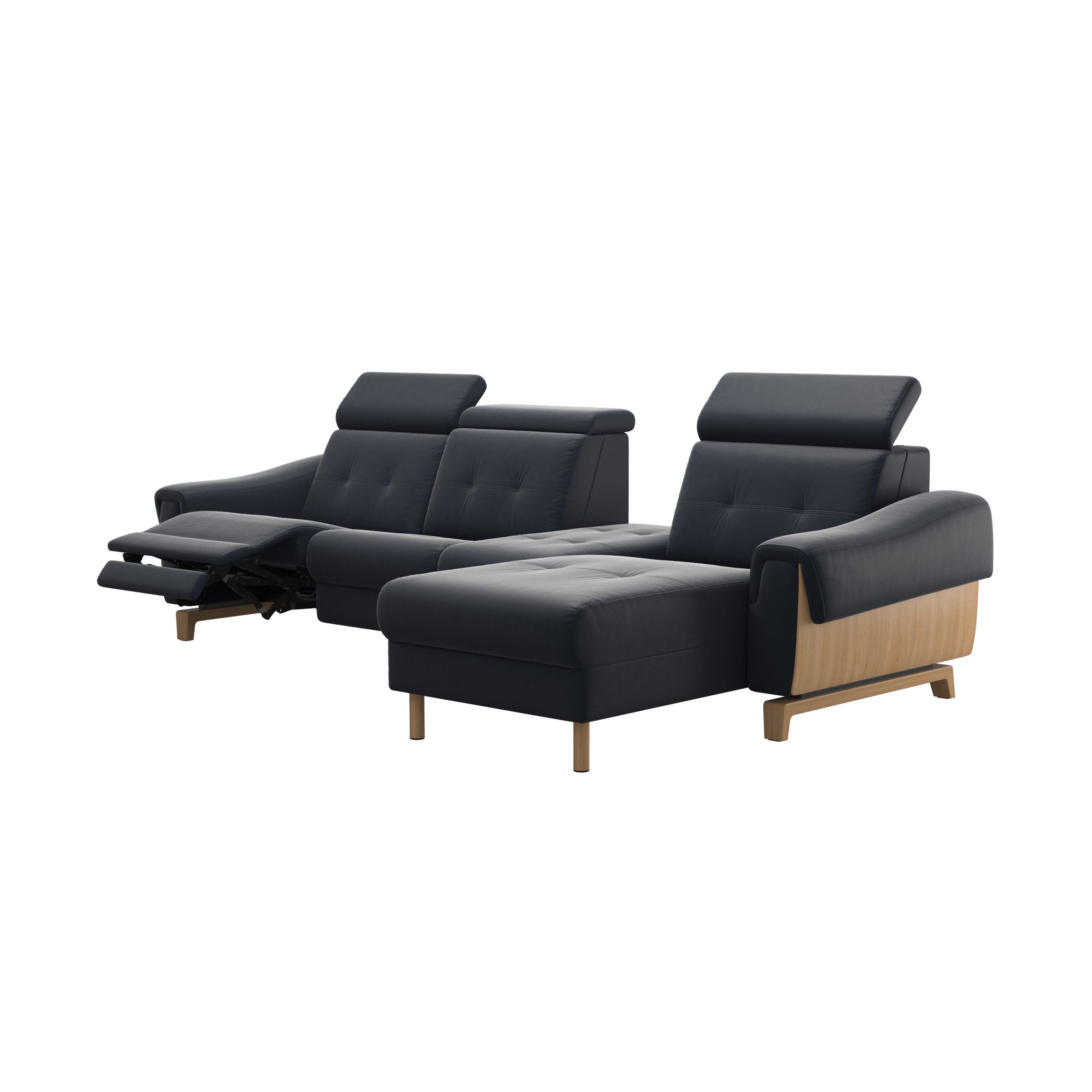 Stressless Anna A3 2 seater PMCenter with Long Seat (M) Manual