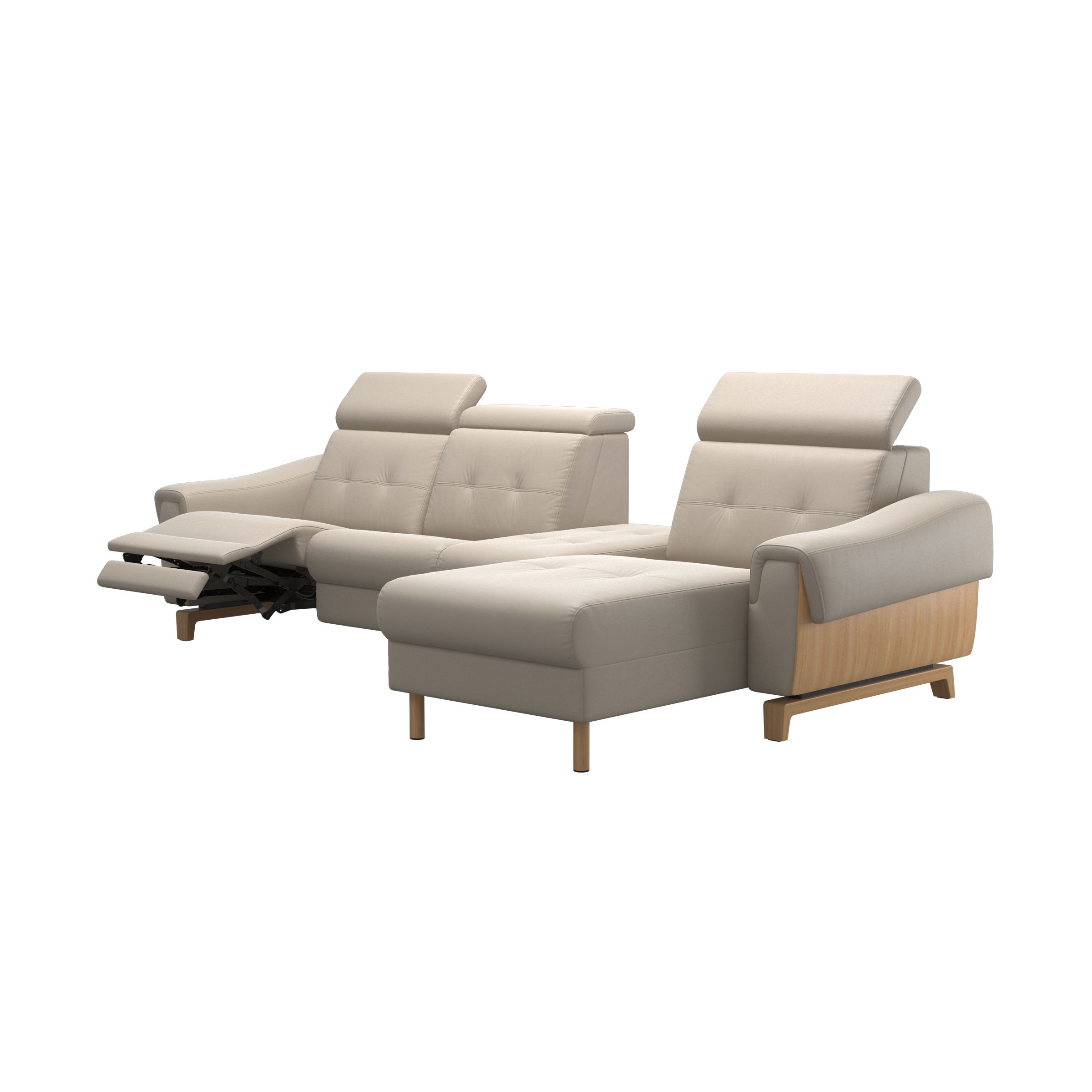 Stressless Anna A3 2 seater PMCenter with Long Seat (M) Manual