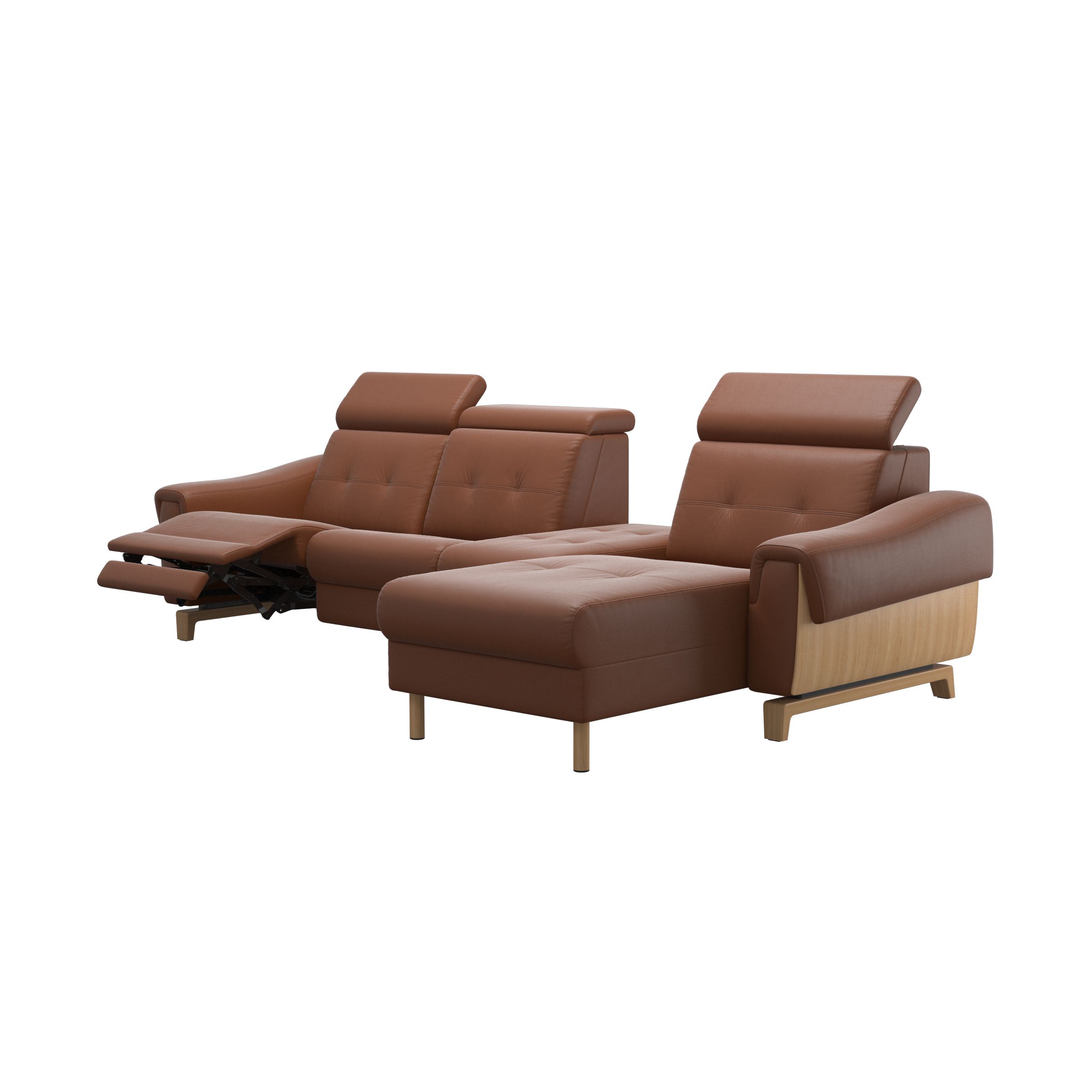 Stressless Anna A3 2 seater PMCenter with Long Seat (M) Manual