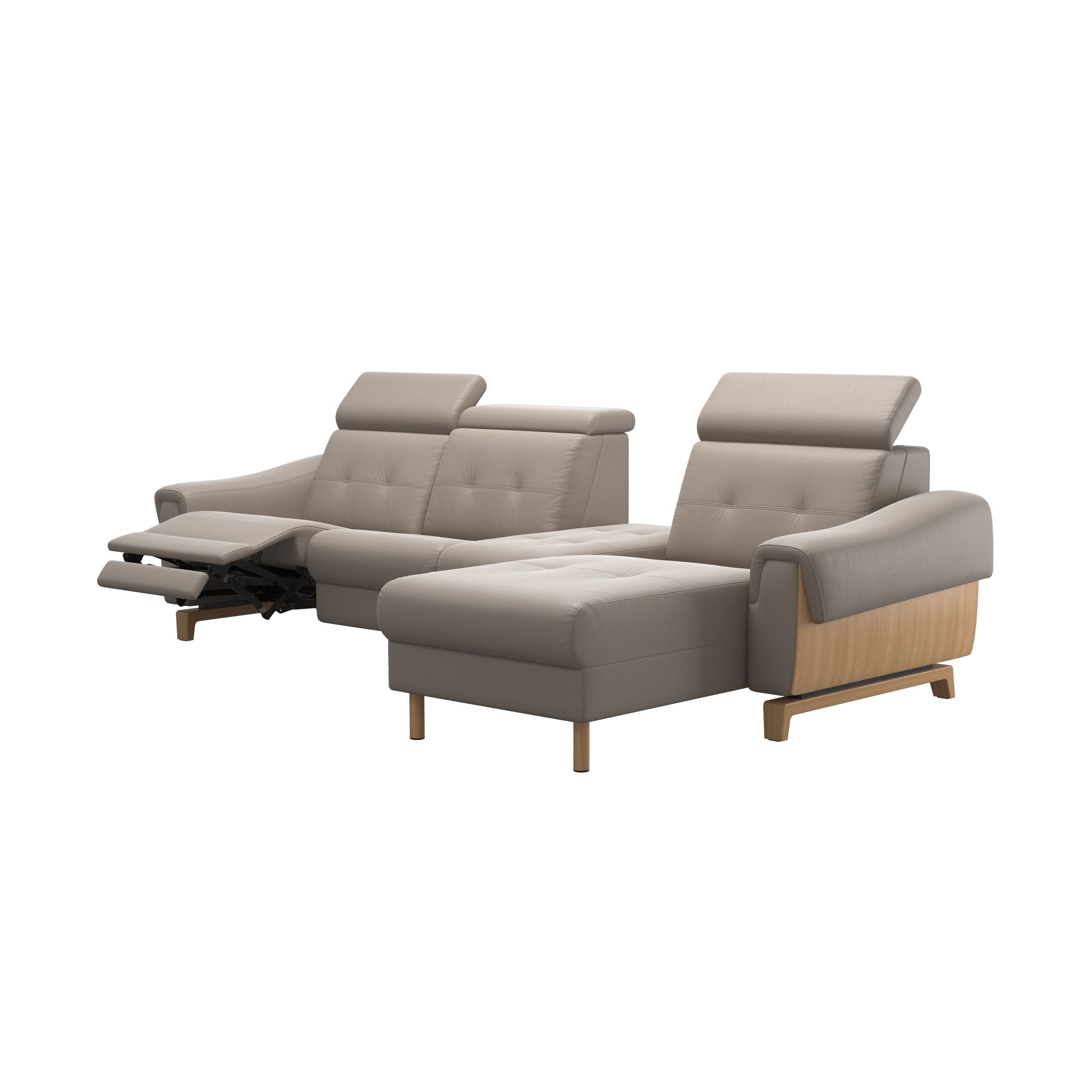 Stressless Anna A3 2 seater PMCenter with Long Seat (M) Manual