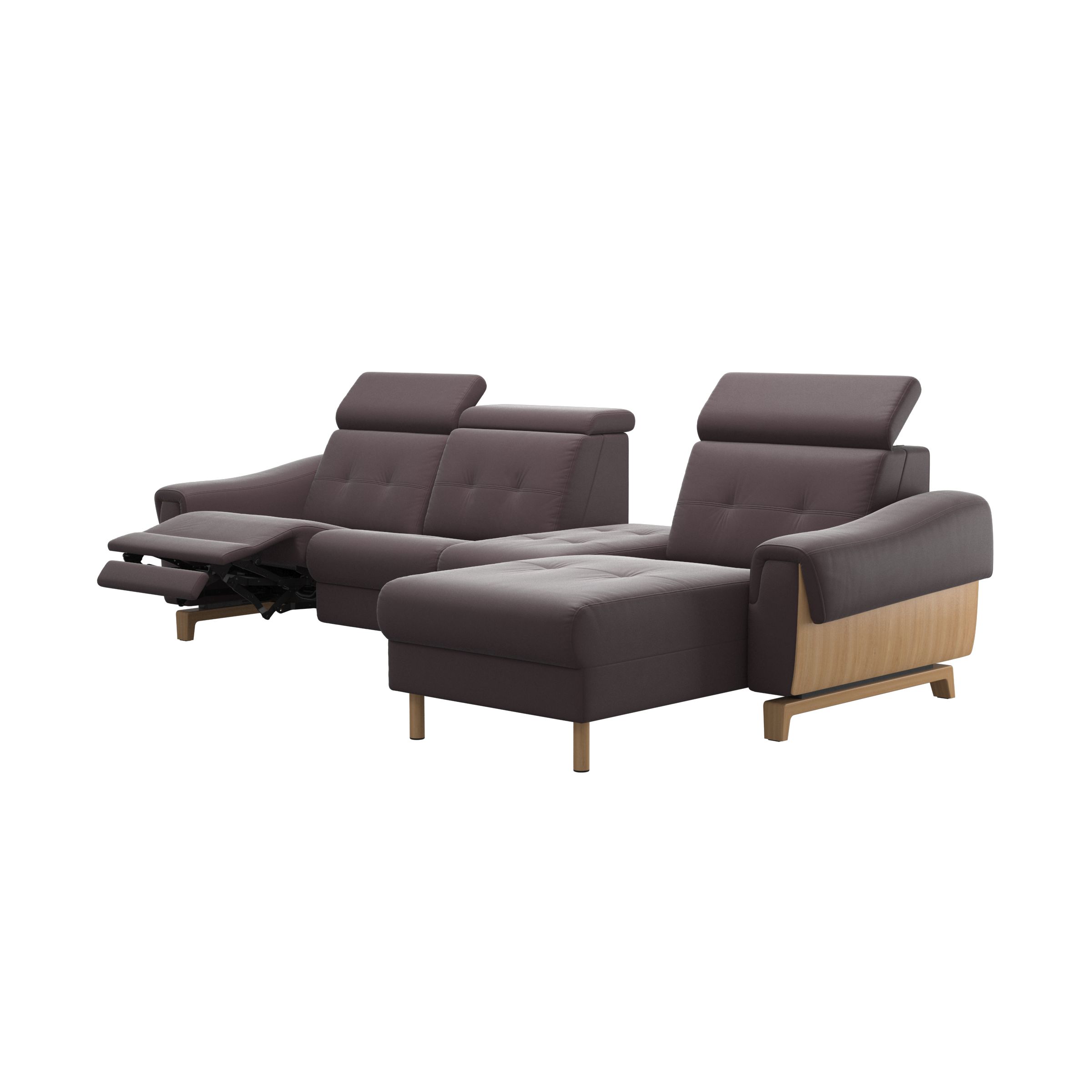 Stressless Anna A3 2 seater PMCenter with Long Seat (M) Manual
