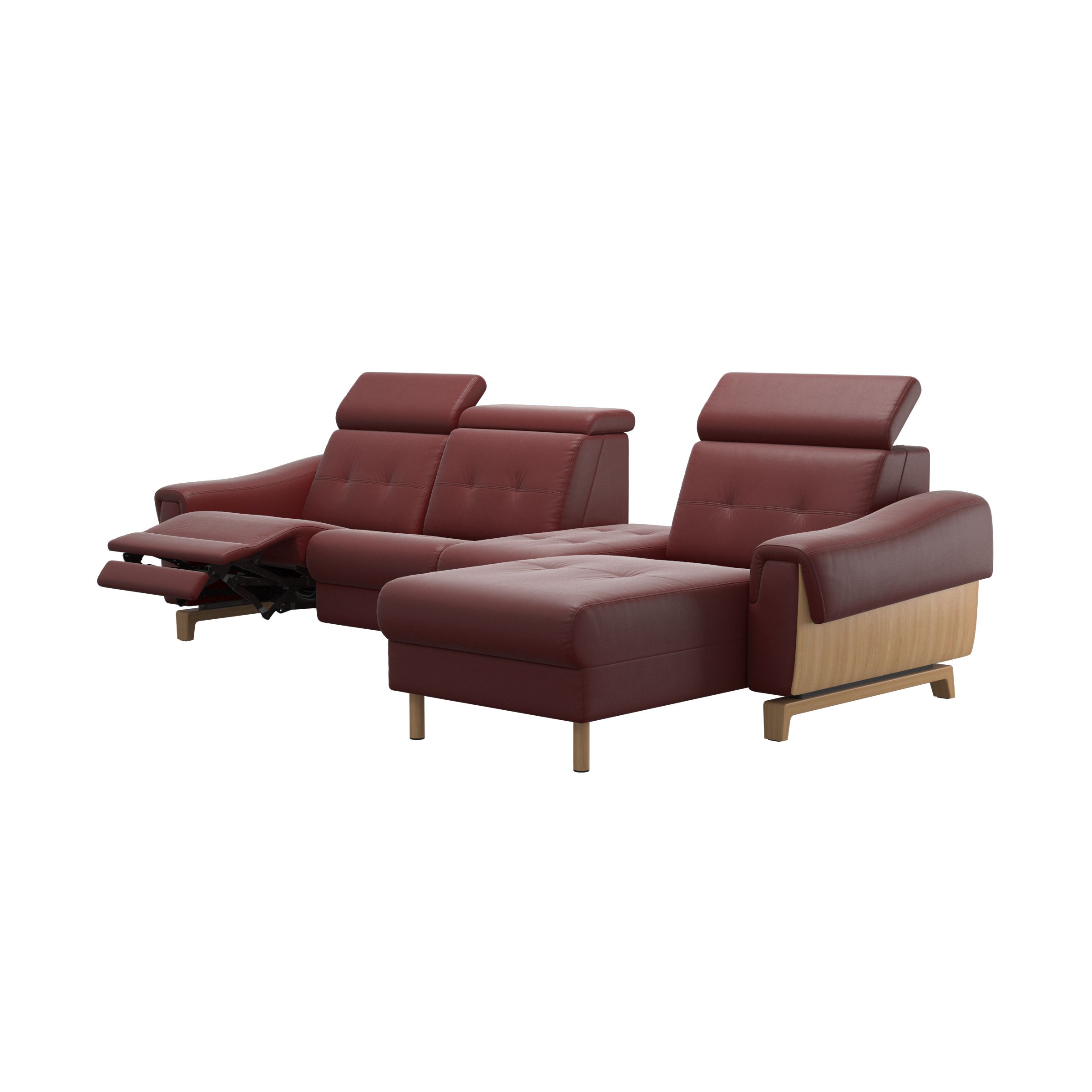 Stressless Anna A3 2 seater PMCenter with Long Seat (M) Manual