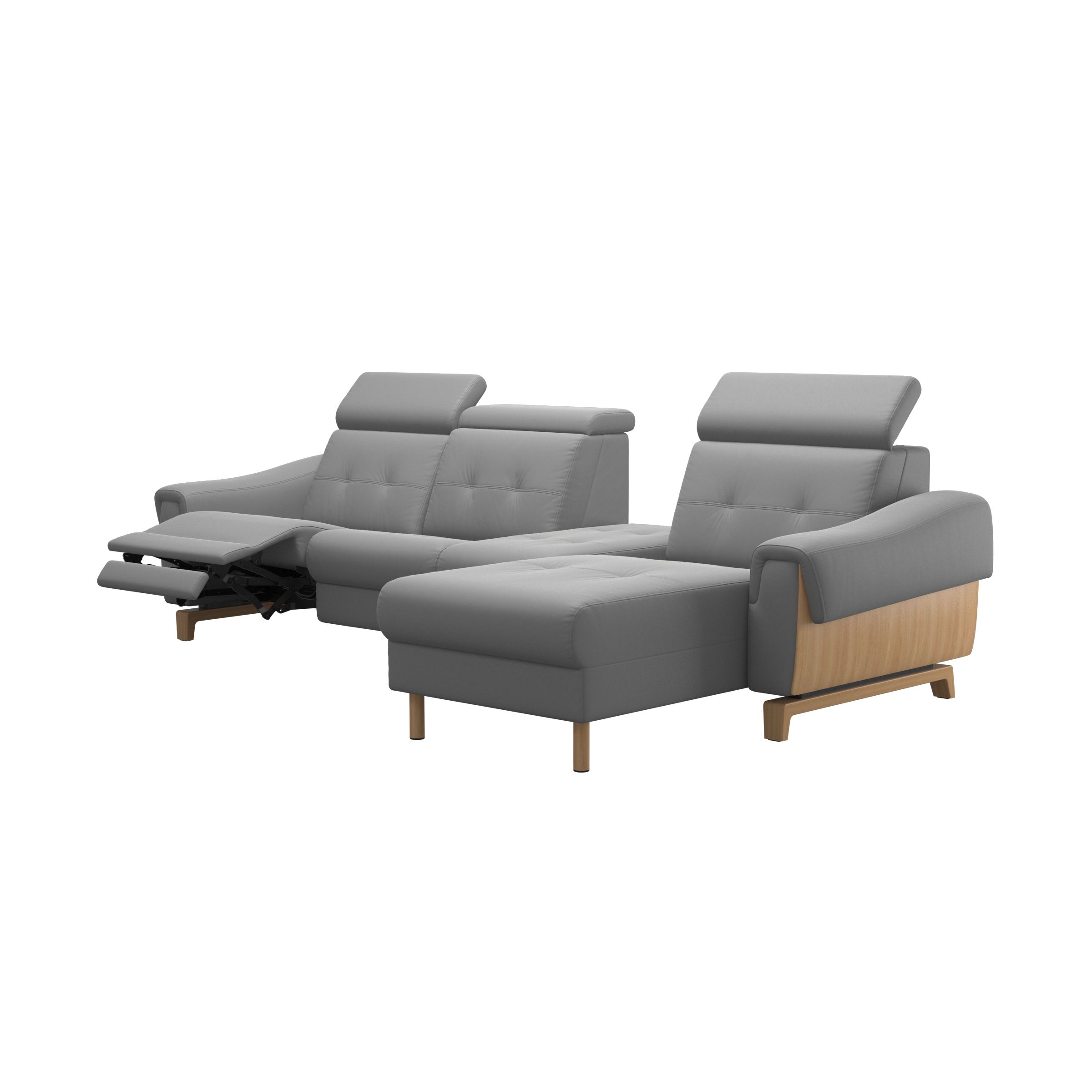 Stressless Anna A3 2 seater PMCenter with Long Seat (M) Manual